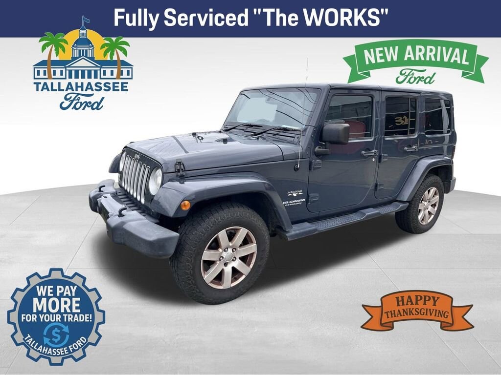 Used 2017 Jeep Wrangler JK Unlimited Sahara 4x4 SUV