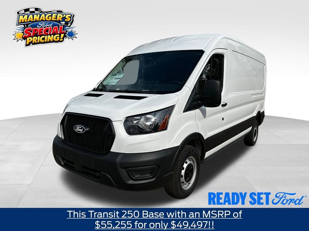 New 2026 Ford Transit-250 Cargo Base Van Medium Roof Van