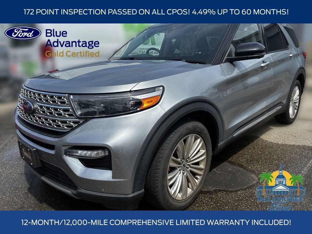 Certified 2022 Ford Explorer Limited SUV