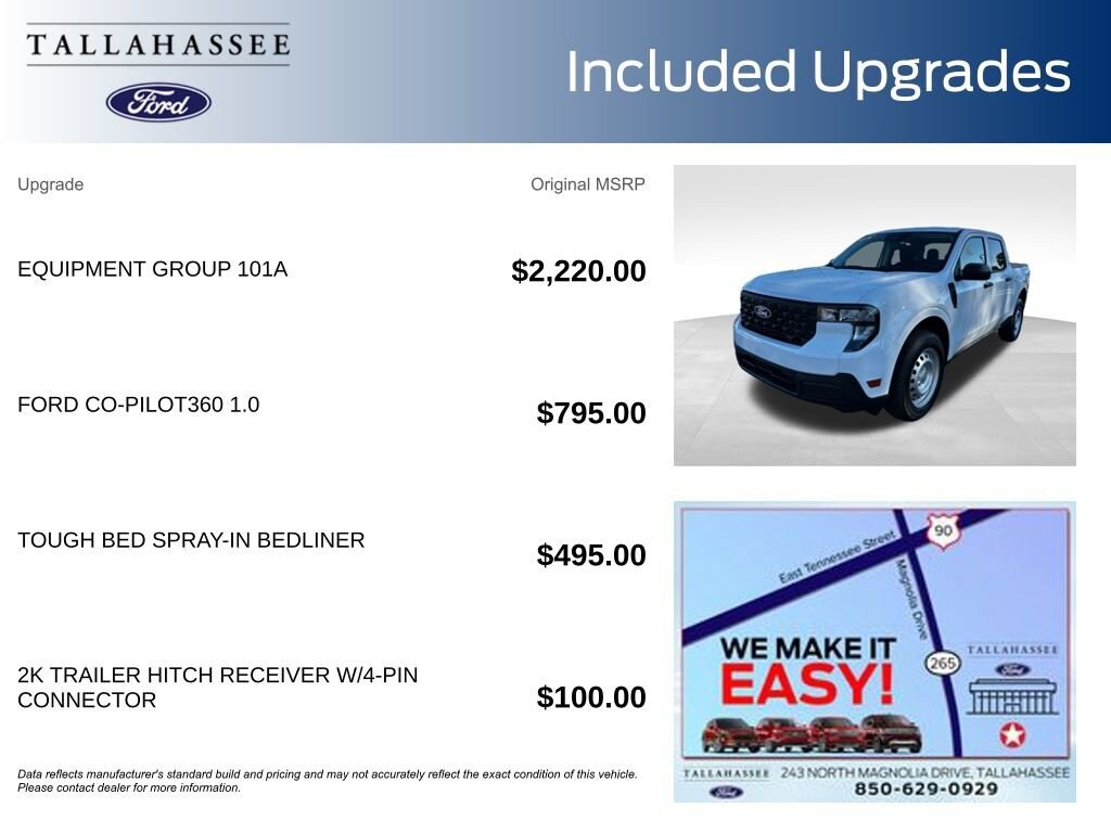 New 2025 Ford Maverick XL Truck SuperCrew