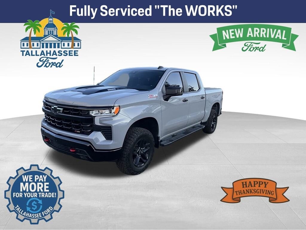 Used 2024 Chevrolet Silverado 1500 LT Trail Boss Truck Crew Cab