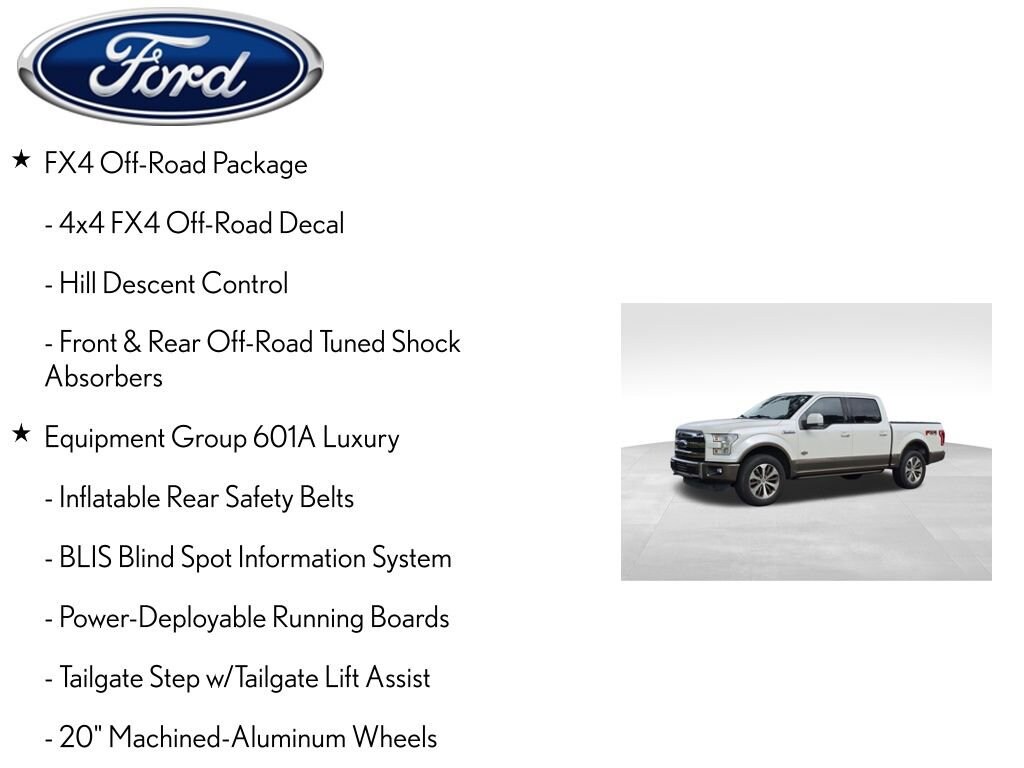Used 2015 Ford F-150 Truck SuperCrew Cab