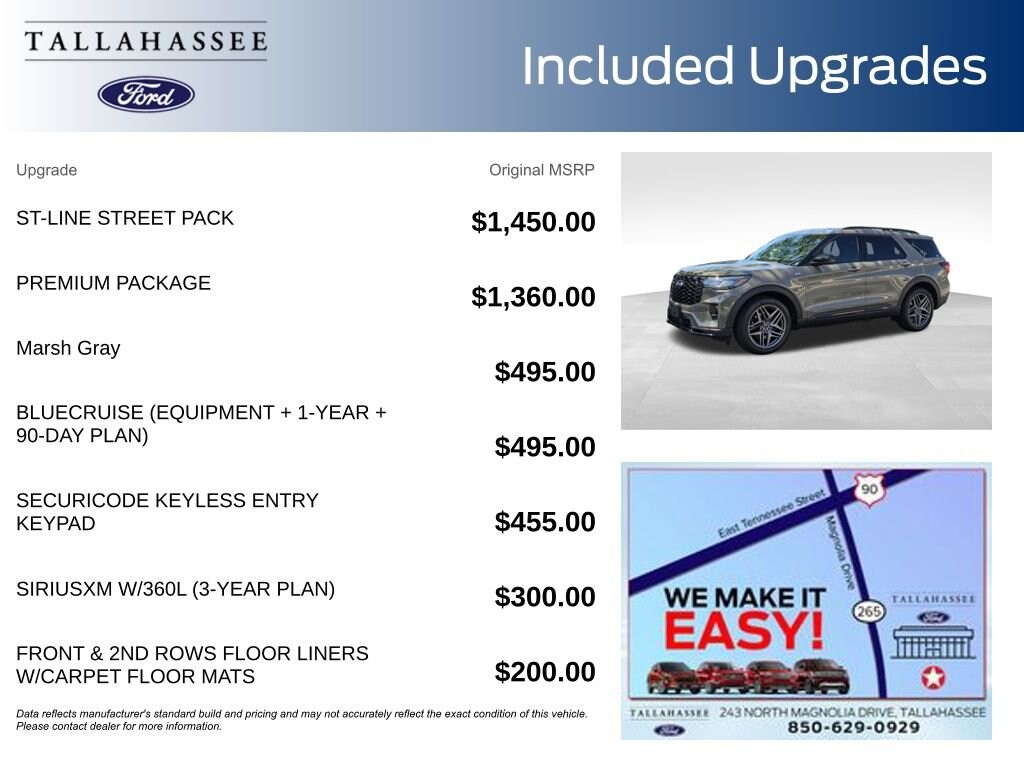 New 2026 Ford Explorer ST-Line SUV