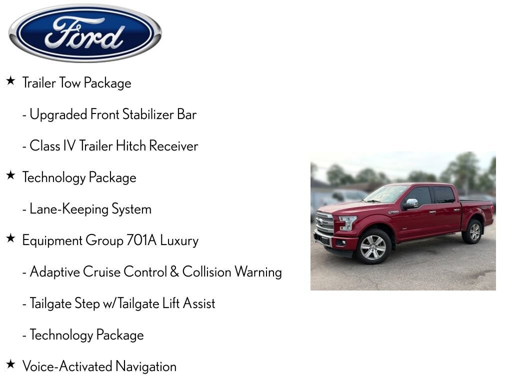 Used 2017 Ford F-150 Truck SuperCrew Cab