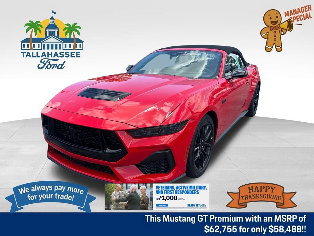 New 2025 Ford Mustang GT Premium Convertible