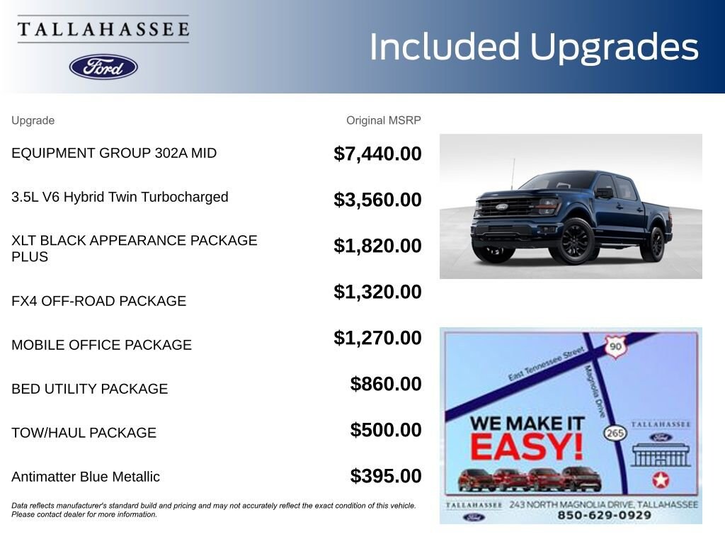 New 2025 Ford F-150 XLT Truck SuperCrew Cab