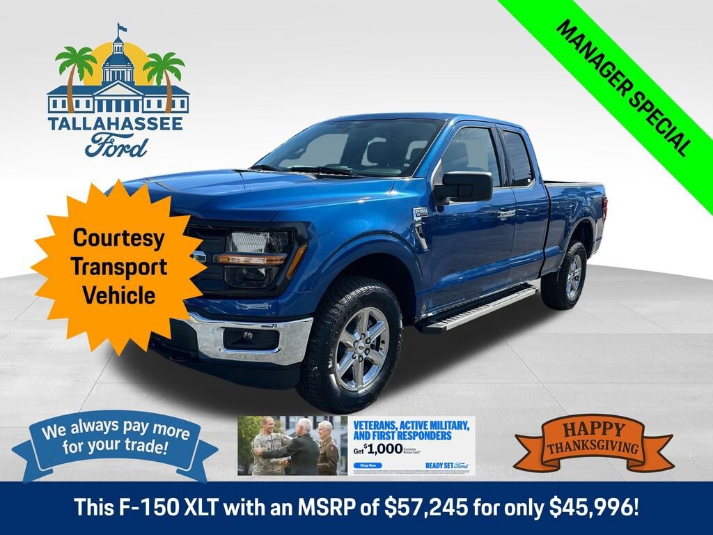 New 2025 Ford F-150 XLT Truck SuperCab