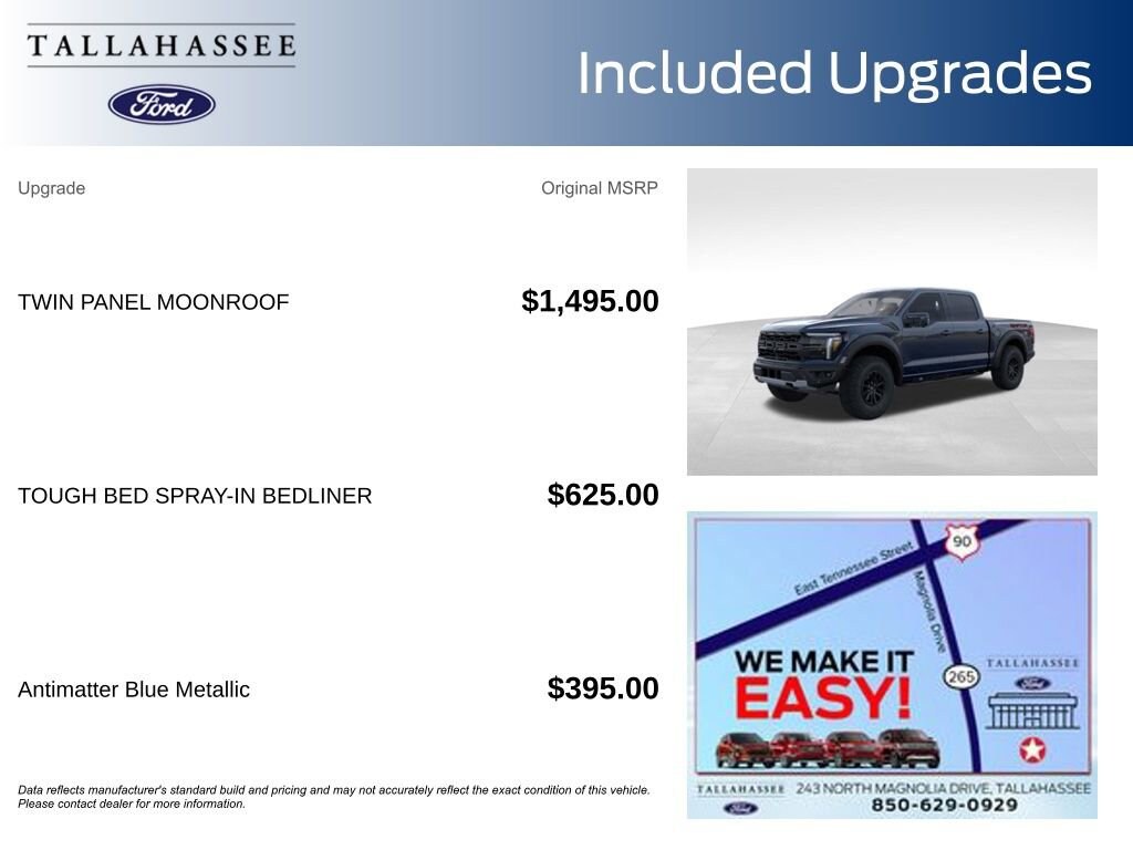 New 2025 Ford F-150 Raptor Truck SuperCrew Cab