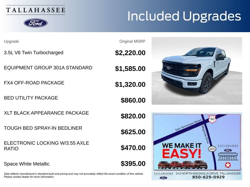 New 2025 Ford F-150 XLT Truck SuperCrew Cab