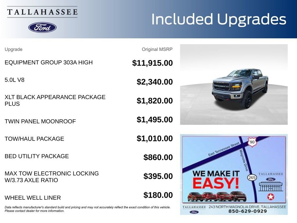 New 2025 Ford F-150 XLT Truck SuperCrew Cab