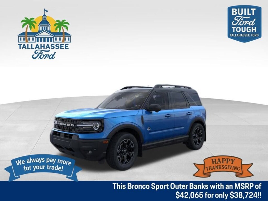 New 2025 Ford Bronco Sport Outer Banks SUV