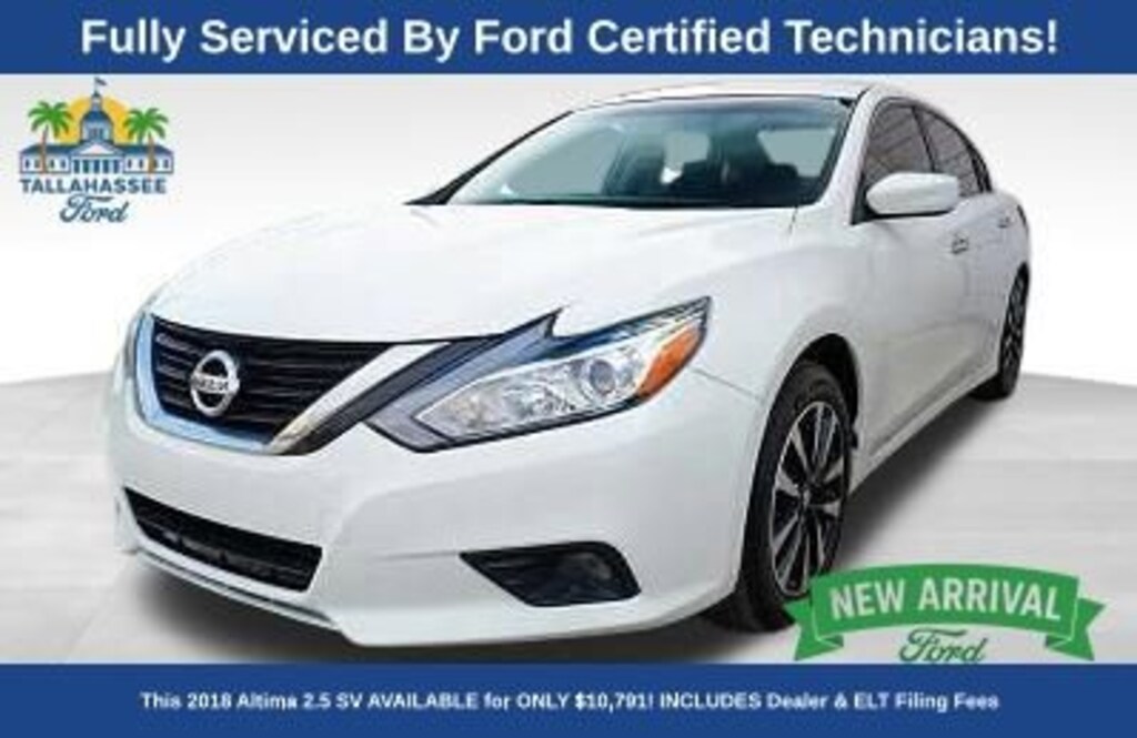 Used 2018 Nissan Altima 2.5 SV Sedan