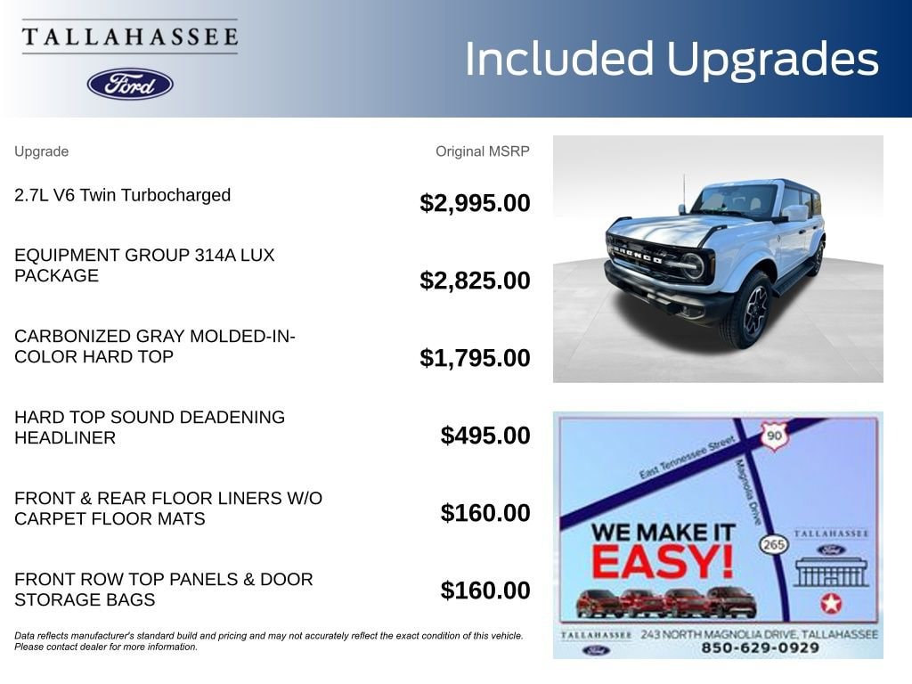 New 2026 Ford Bronco Outer Banks SUV