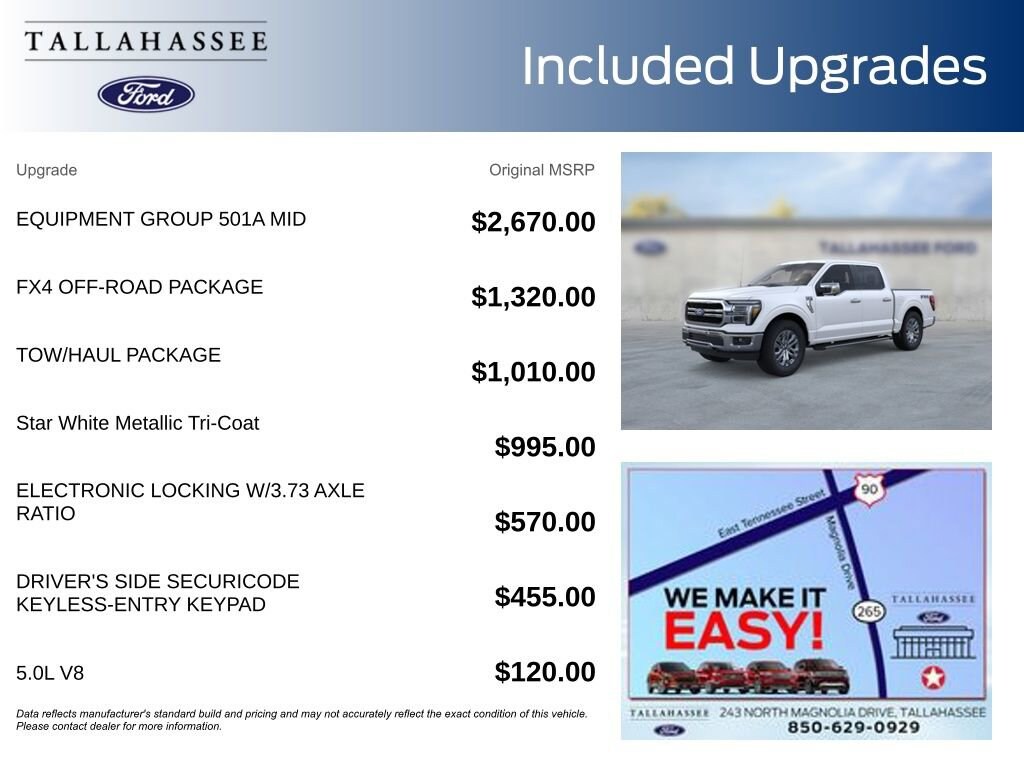 New 2026 Ford F-150 Lariat Truck SuperCrew Cab