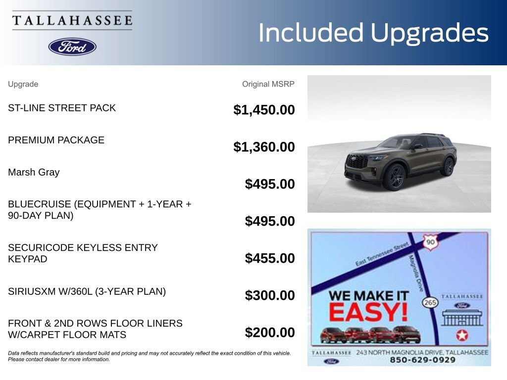 New 2026 Ford Explorer ST-Line SUV