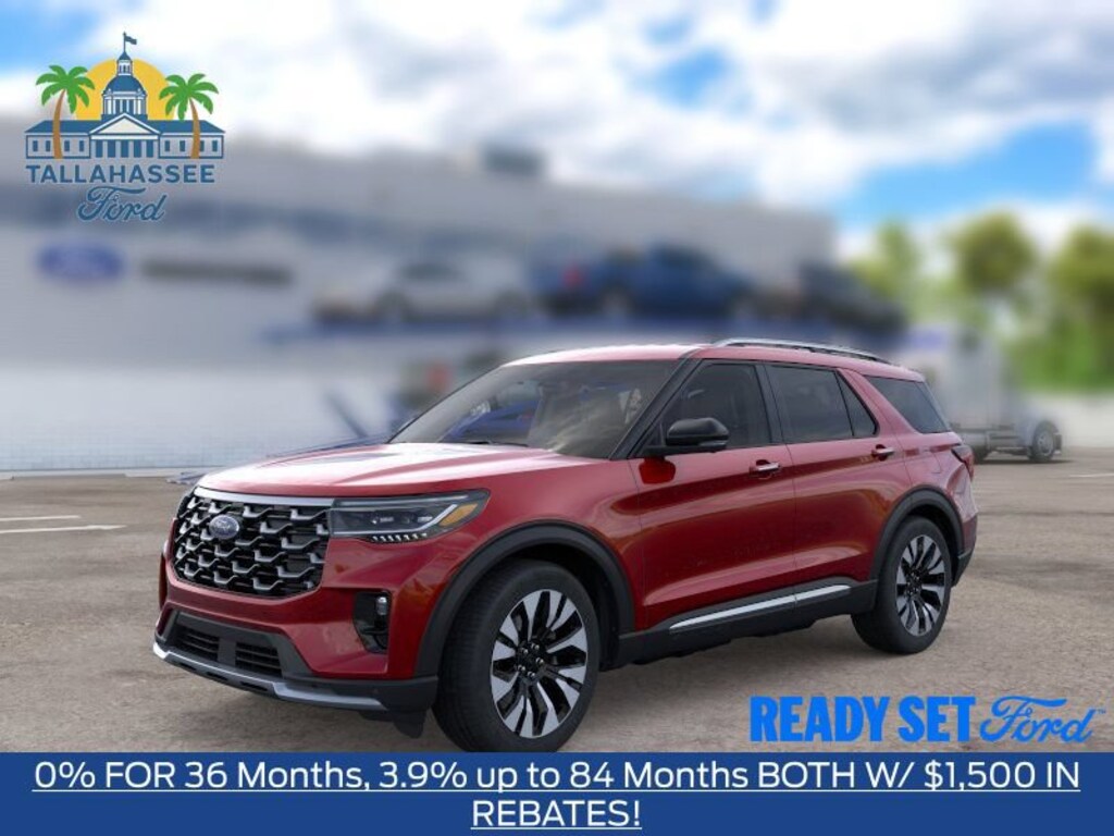 New 2026 Ford Explorer Platinum SUV
