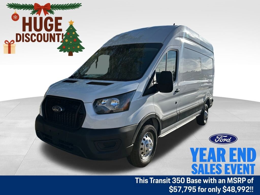 New 2025 Ford Transit-350 Cargo Base Van High Roof Van