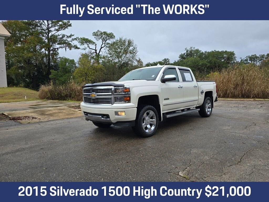 Used 2015 Chevrolet Silverado 1500 High Country Truck Crew Cab