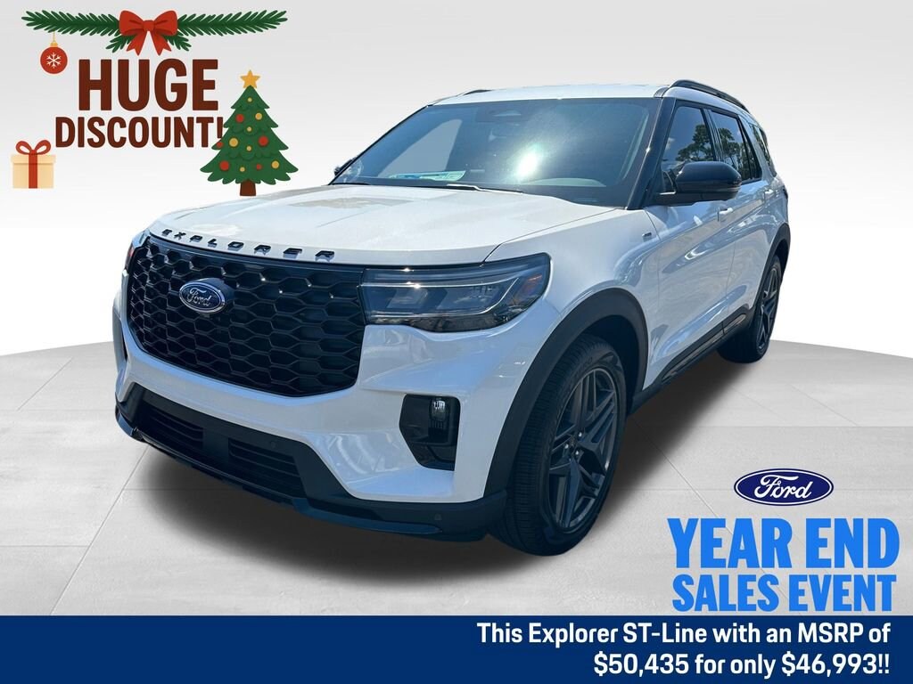 New 2025 Ford Explorer ST-Line SUV