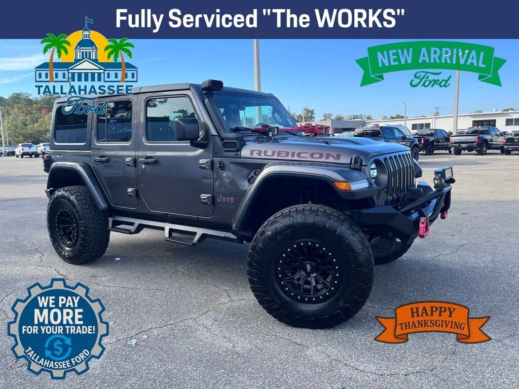 Used 2018 Jeep Wrangler Unlimited Rubicon 4x4 SUV