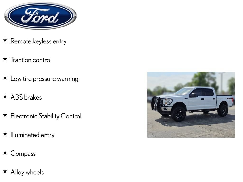 Used 2017 Ford F-150 Truck SuperCrew Cab