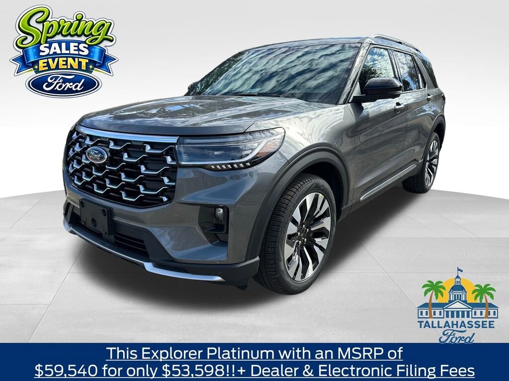 New 2026 Ford Explorer Platinum SUV