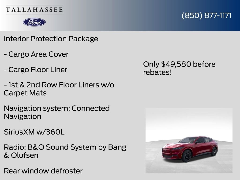 New 2025 Ford Mustang Mach-E Premium SUV