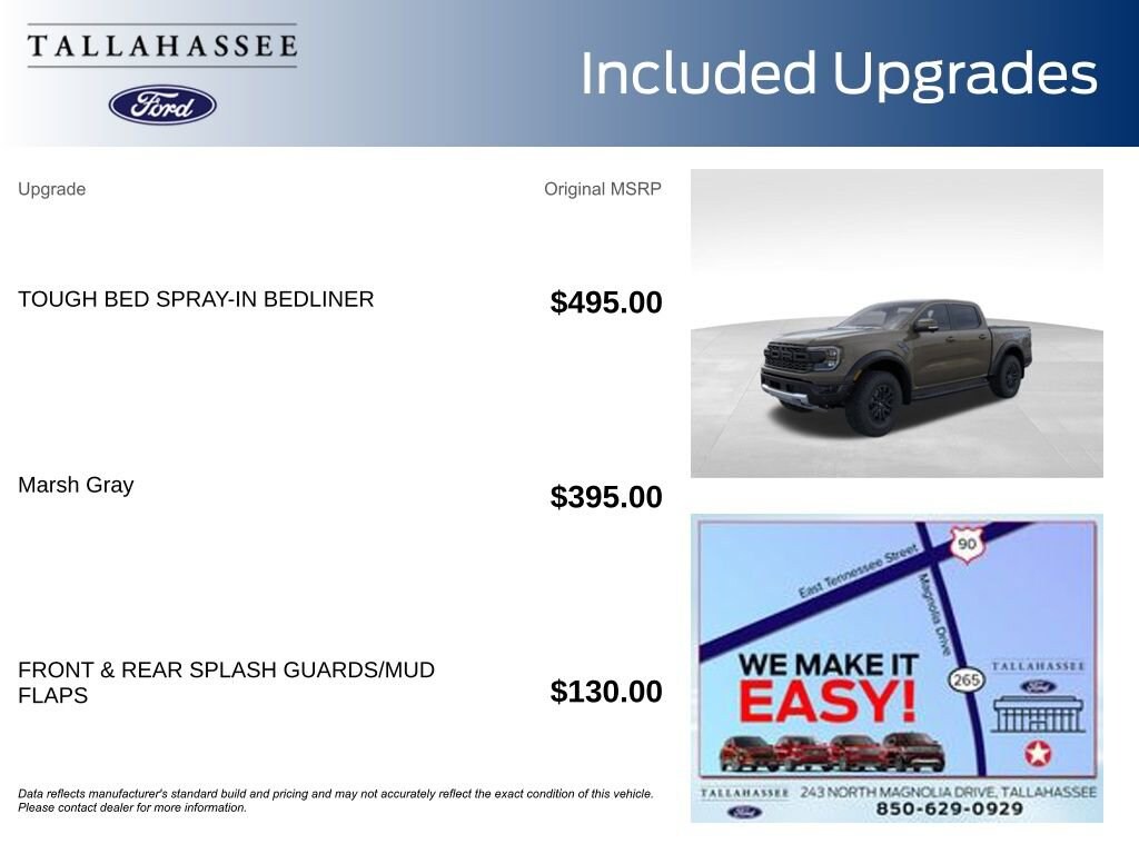 New 2025 Ford Ranger Raptor Truck SuperCrew