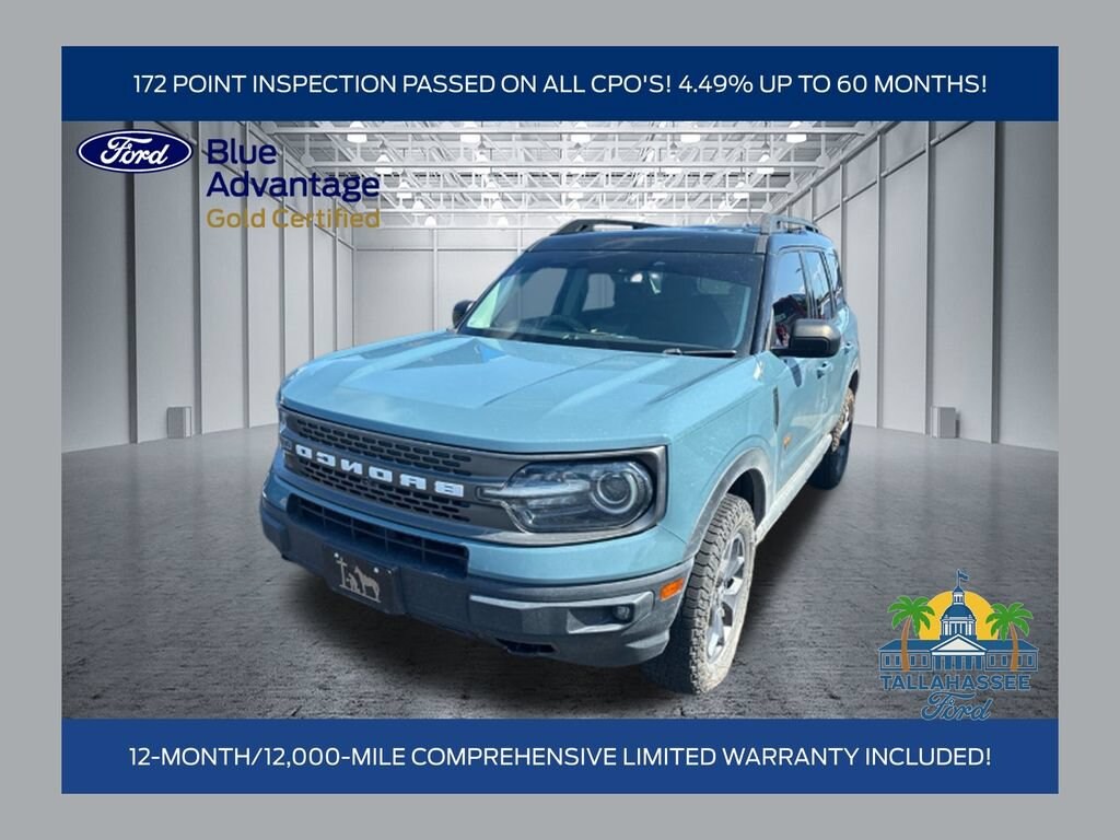Certified 2022 Ford Bronco Sport Badlands SUV