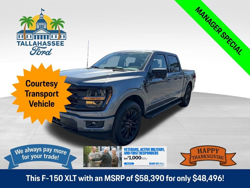 New 2025 Ford F-150 XLT Truck SuperCrew Cab