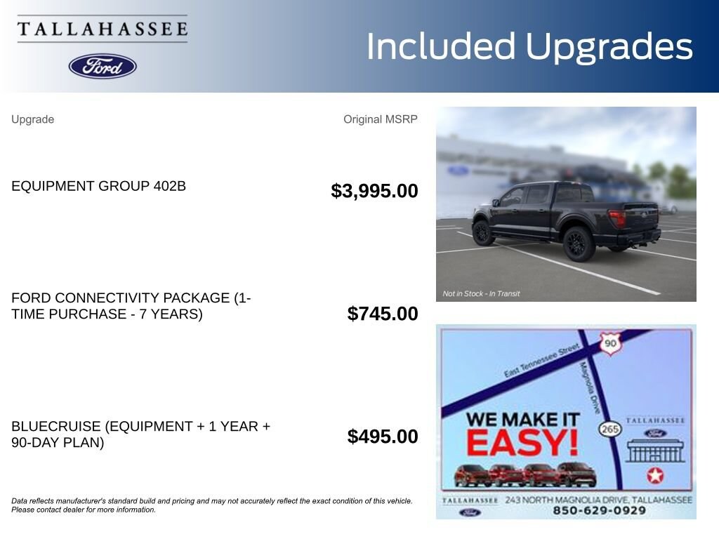 New 2026 Ford F-150 Tremor Truck SuperCrew Cab