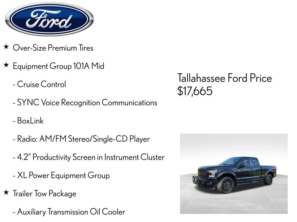 Used 2015 Ford F-150 Truck SuperCab Styleside