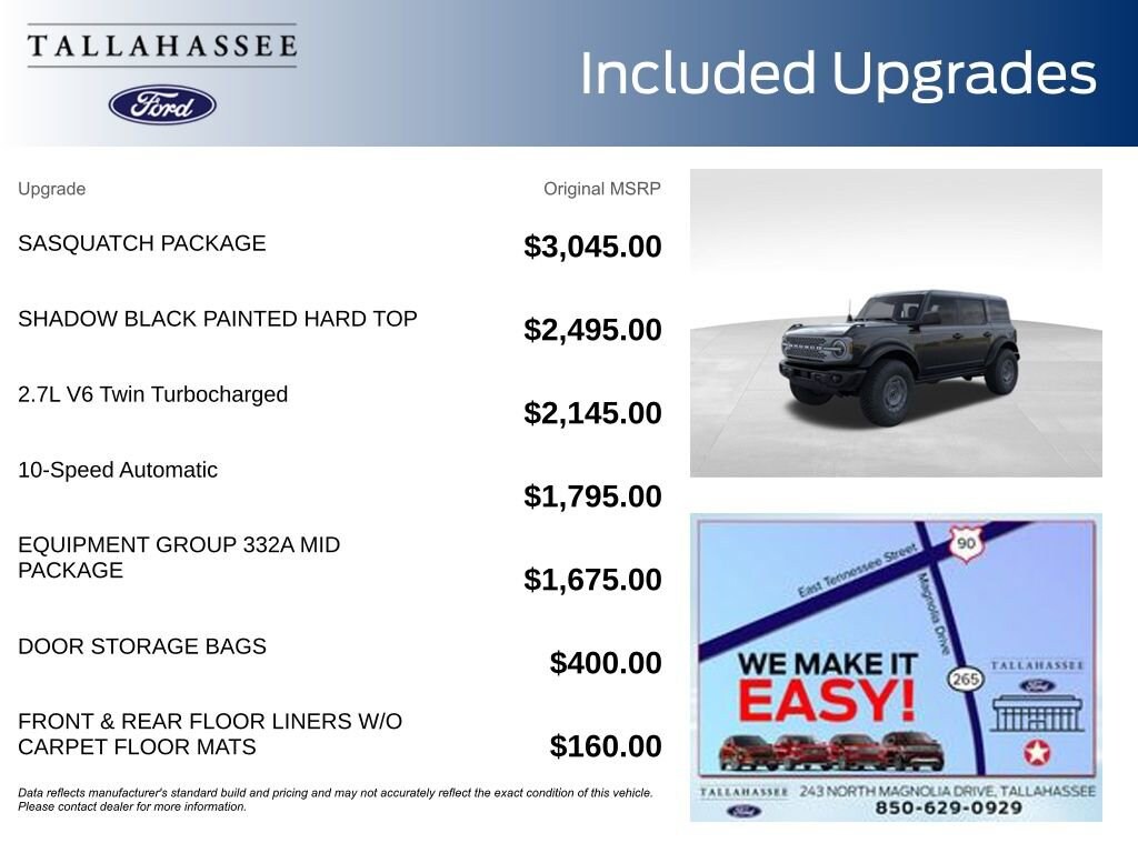 New 2025 Ford Bronco Badlands SUV