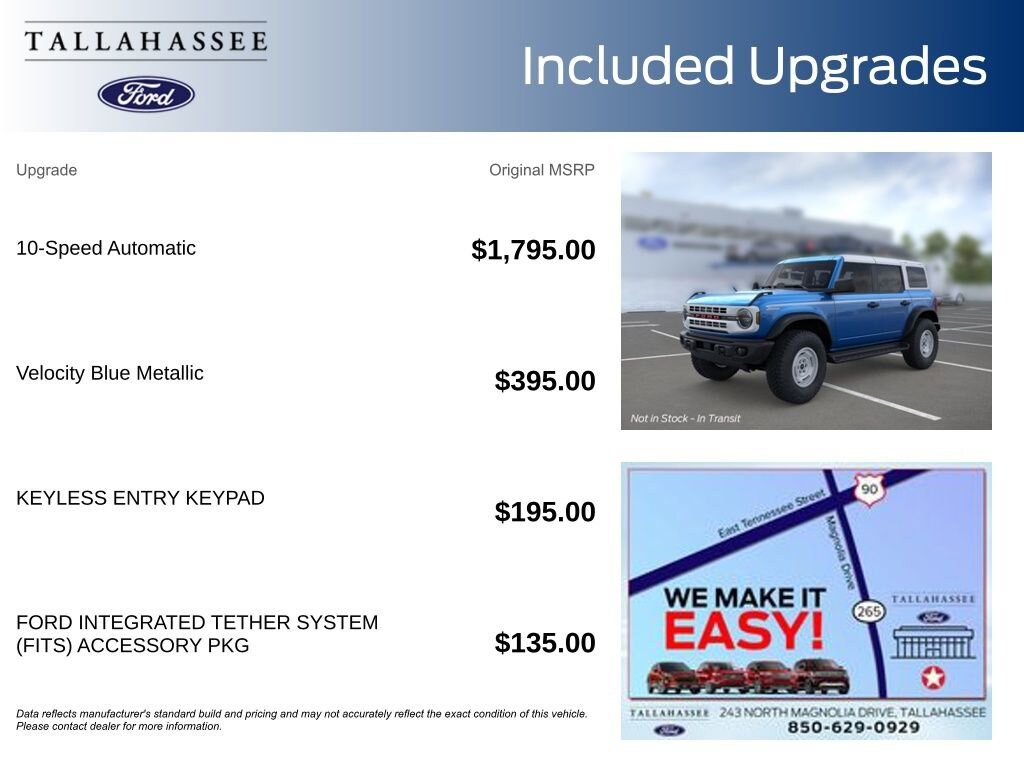 New 2026 Ford Bronco Heritage Edition SUV