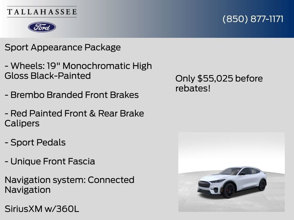 New 2025 Ford Mustang Mach-E Premium SUV