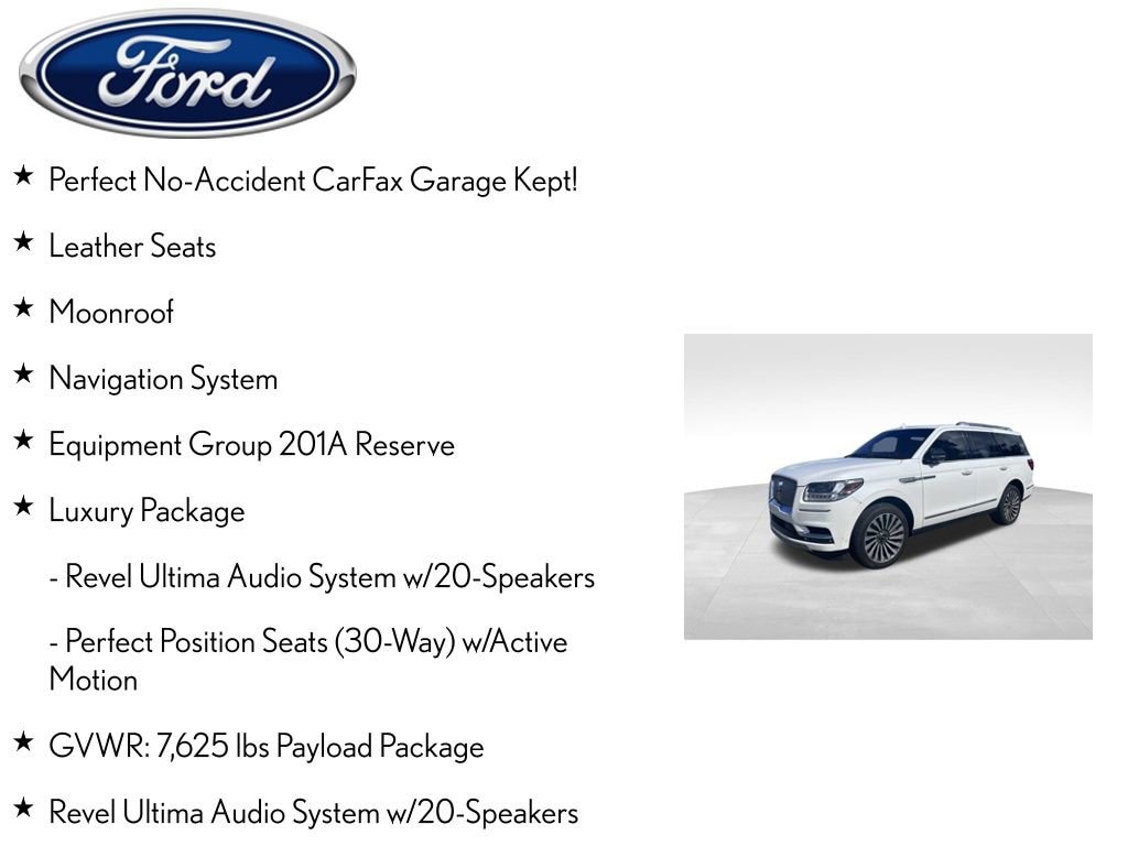 Used 2020 Lincoln Navigator Reserve SUV