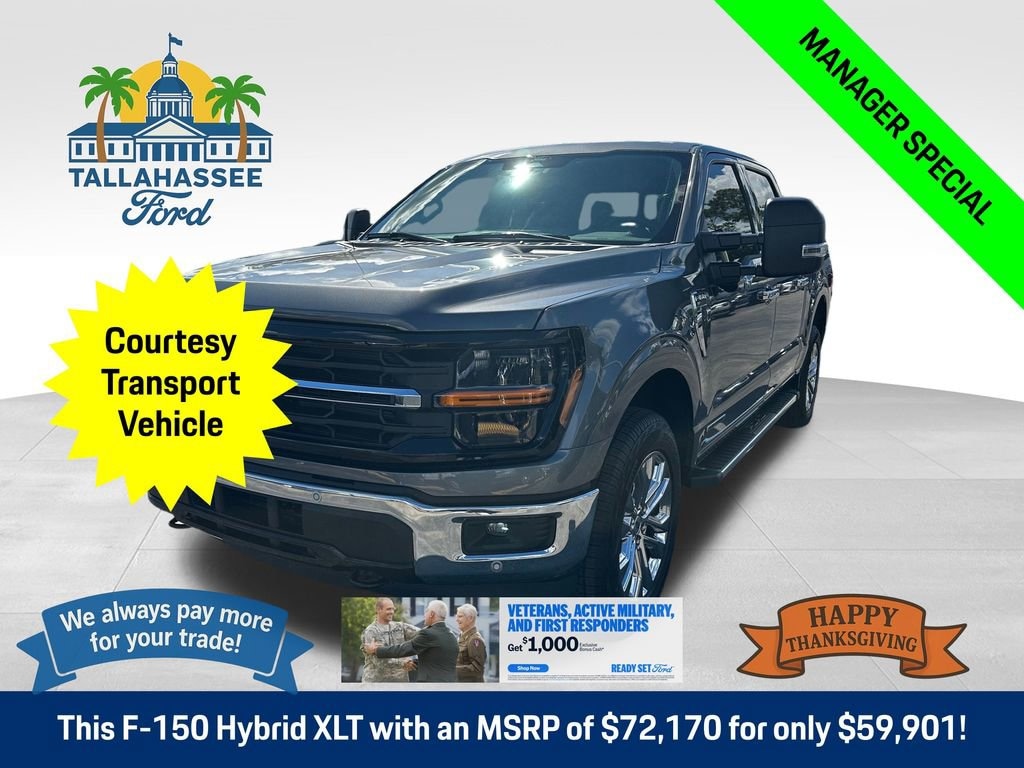 New 2025 Ford F-150 XLT Truck SuperCrew Cab