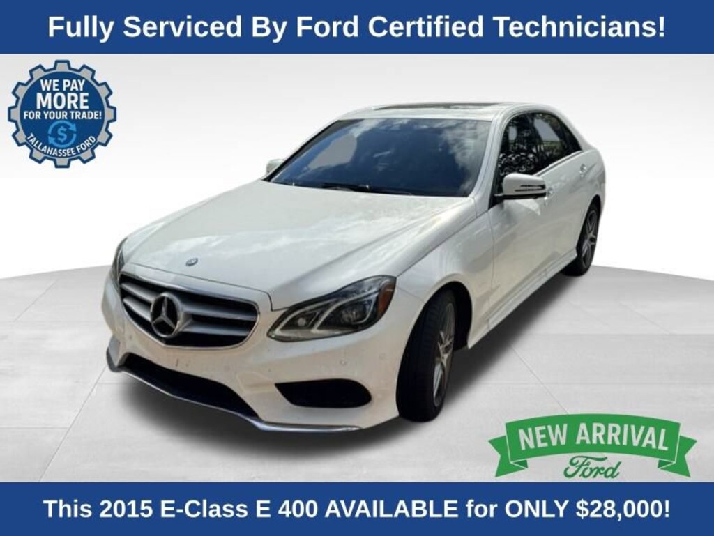 Used 2015 Mercedes-Benz E-Class E 400 Sedan