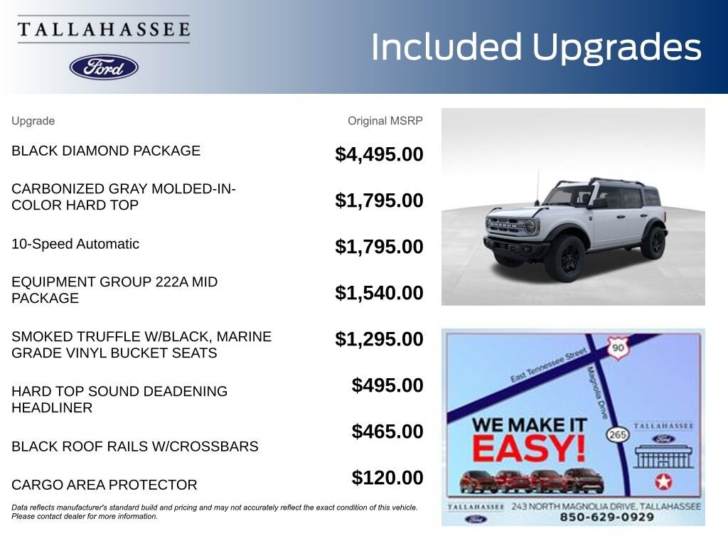 New 2025 Ford Bronco Big Bend SUV