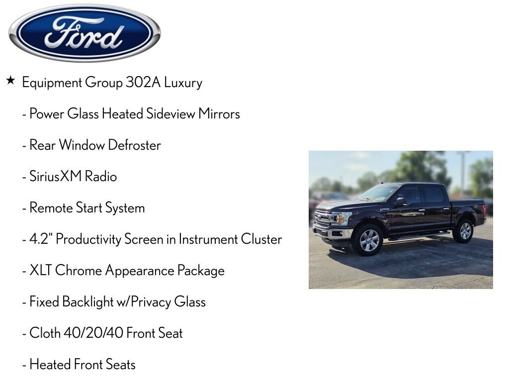 Used 2019 Ford F-150 Truck SuperCrew Cab