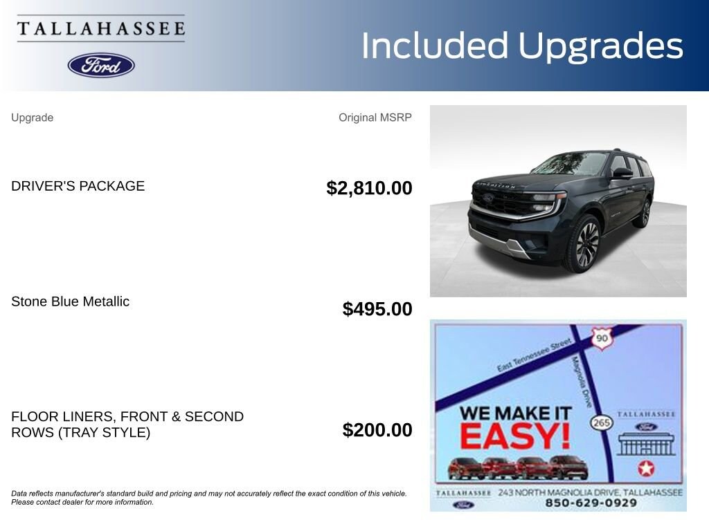 New 2025 Ford Expedition Platinum SUV