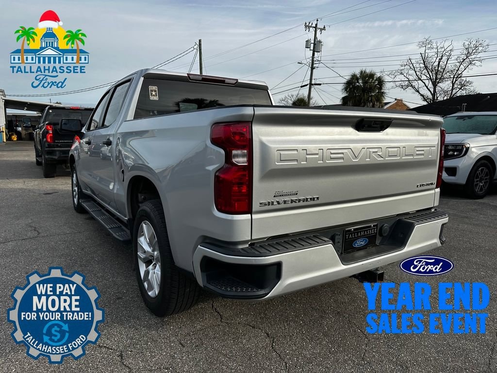 Used 2022 Chevrolet Silverado 1500 Custom Truck Crew Cab