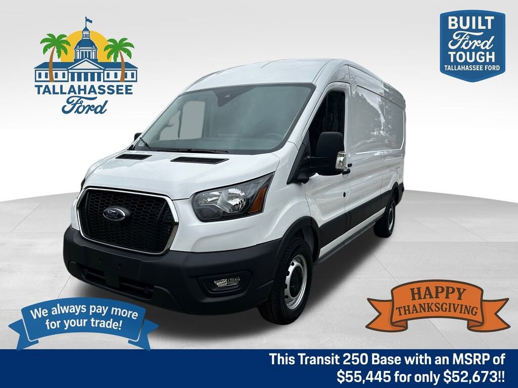 New 2025 Ford Transit-250 Cargo Base Van Medium Roof Van