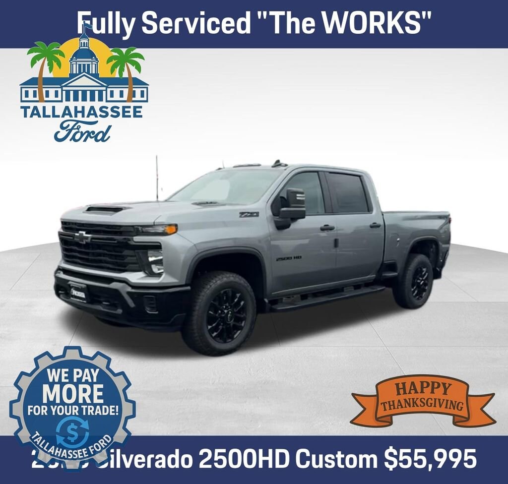 Used 2025 Chevrolet Silverado 2500 HD Custom Truck Crew Cab
