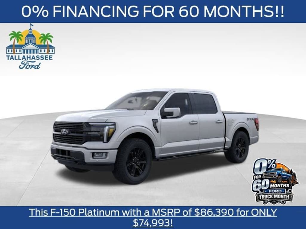 New 2025 Ford F-150 Platinum Truck SuperCrew Cab