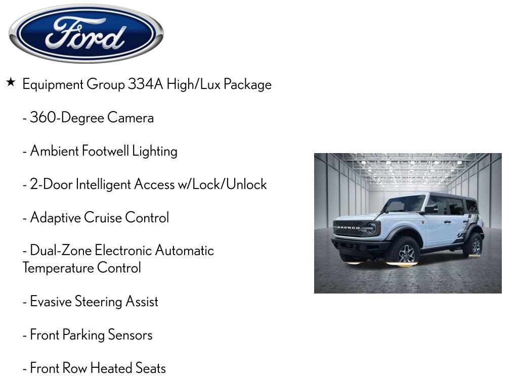 Used 2024 Ford Bronco Badlands SUV