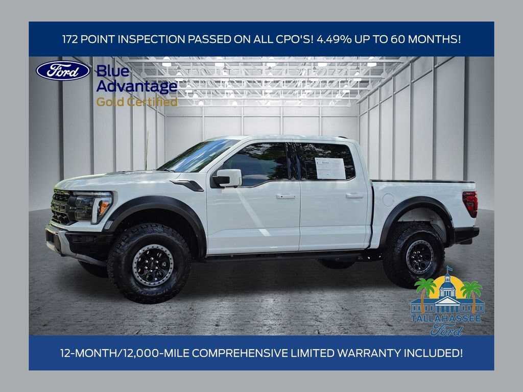 Certified 2025 Ford F-150 Raptor Truck SuperCrew Cab