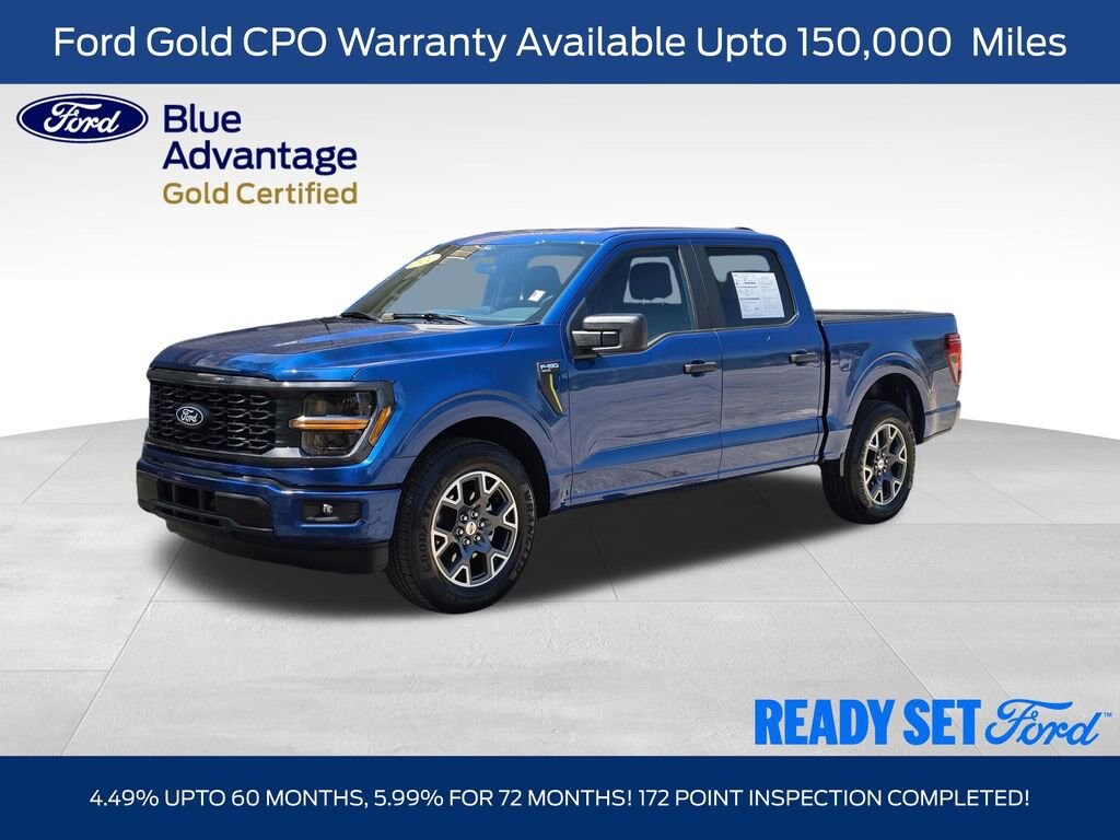 Certified 2024 Ford F-150 STX Truck SuperCrew Cab