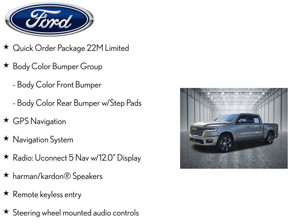 Used 2025 Ram 1500 Limited Truck Crew Cab