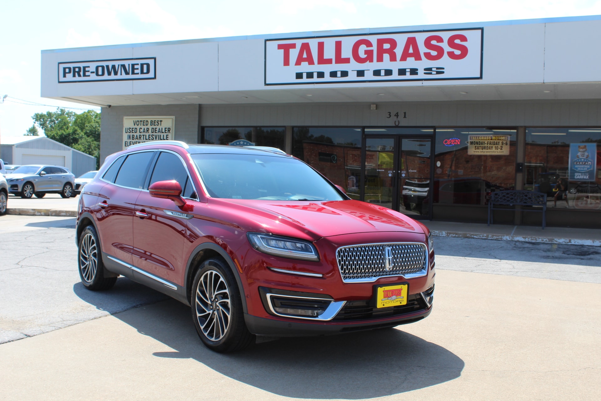 2019 Lincoln Nautilus Reserve